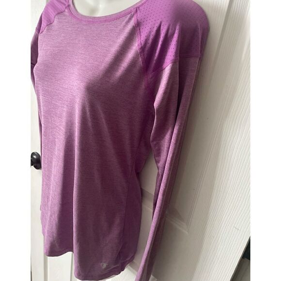 Women’s purple Champion performance long sleeve shirt - Picture 1 of 4